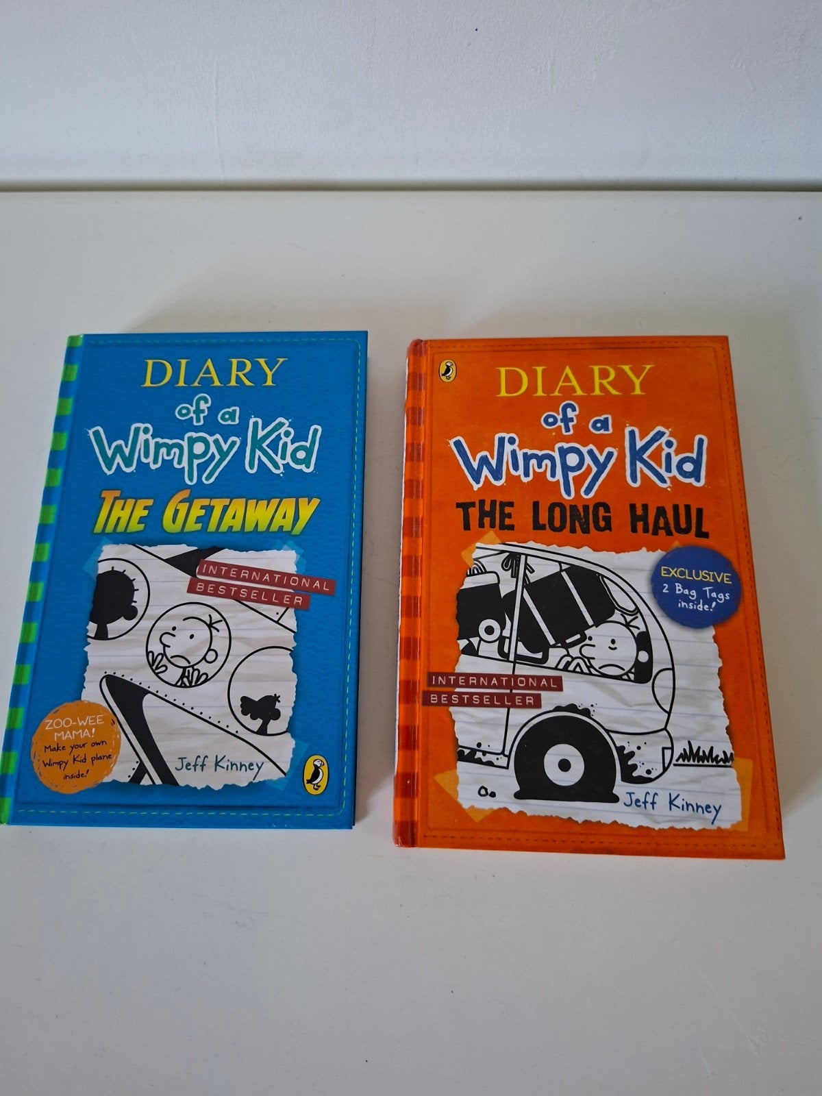 Diary of a Wimpy Kid: The Long Haul & The Getaway (Engels), Ophalen of Verzenden, Gelezen, Jeff Kinney, Fictie