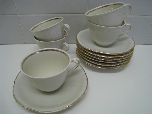 Set koffietassen, Winterling, Marktleuthen, Bavaria., Antiek en Kunst, Ophalen