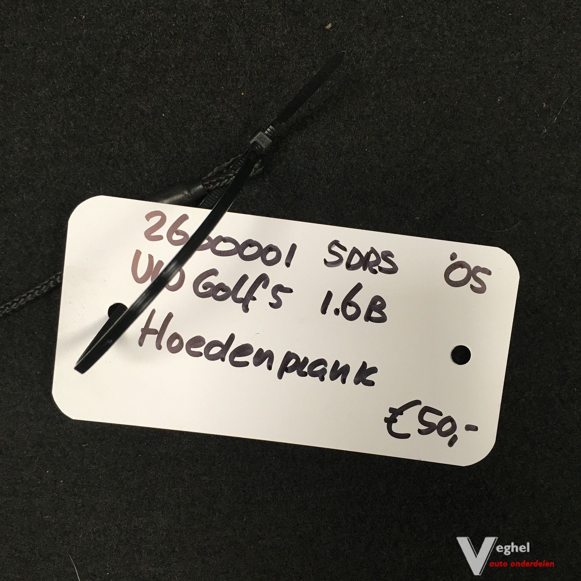 Vw Golf 5 1.6B 2005 5drs 2600001   Hoedenplank, Auto-onderdelen, Ophalen, Gebruikt, -, -