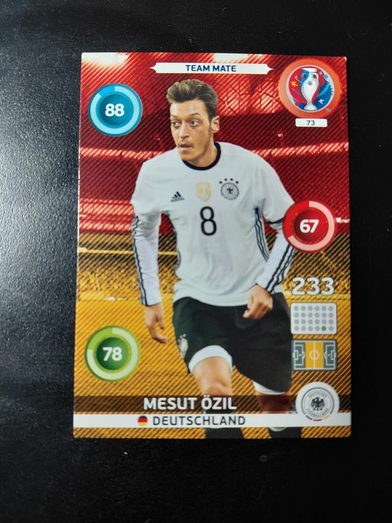 Mesut ozil (duitsland) panini ek 2016, Verzamelen, Ophalen of Verzenden, Nieuw, Buitenlandse clubs, Poster, Plaatje of Sticker
