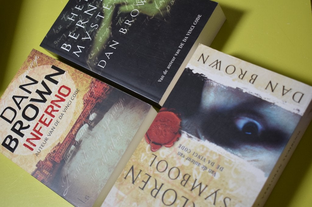 3 x DAN BROWN z.g.a.n. (géén leesplooi in rug, Boeken, Ophalen of Verzenden, Zo goed als nieuw, Dan Brown, Nederland