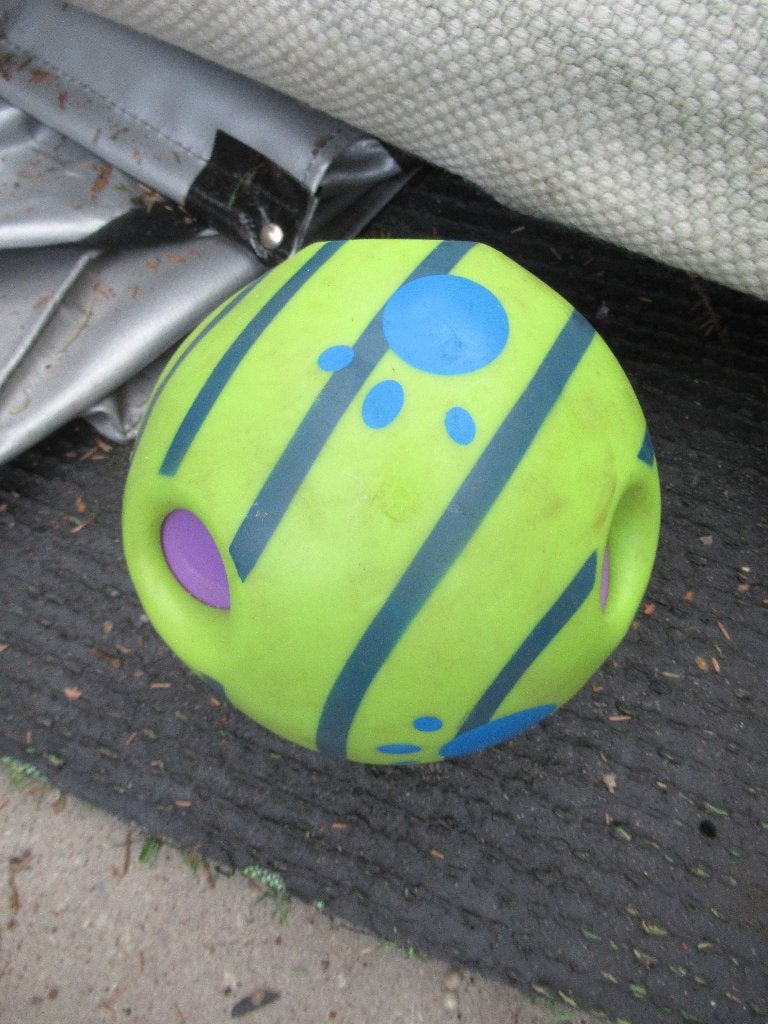 DOGGIES BALL met GELUID / bal voor hond, Dieren en Toebehoren, Ophalen of Verzenden, Zo goed als nieuw, Overig speelgoed, Overige merken