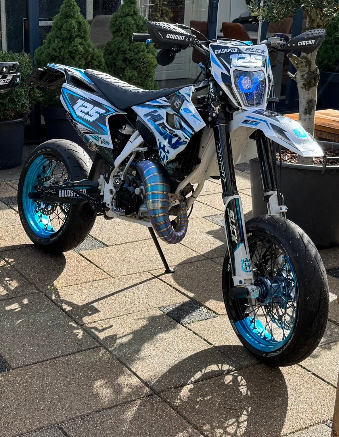 Husqvarna 125 Te 2015 supermoto A1 KTM, Ophalen, Zo goed als nieuw, Overige merken