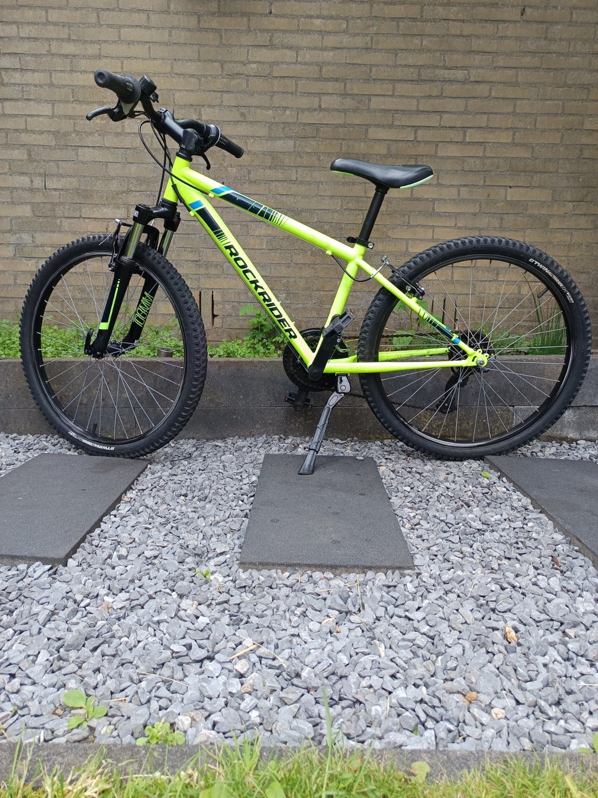 Rockrider st 500 mountainbike MTB 24 inch fiets bike, Ophalen, 20 inch of meer, Velgrem, Rockrider Decathlon