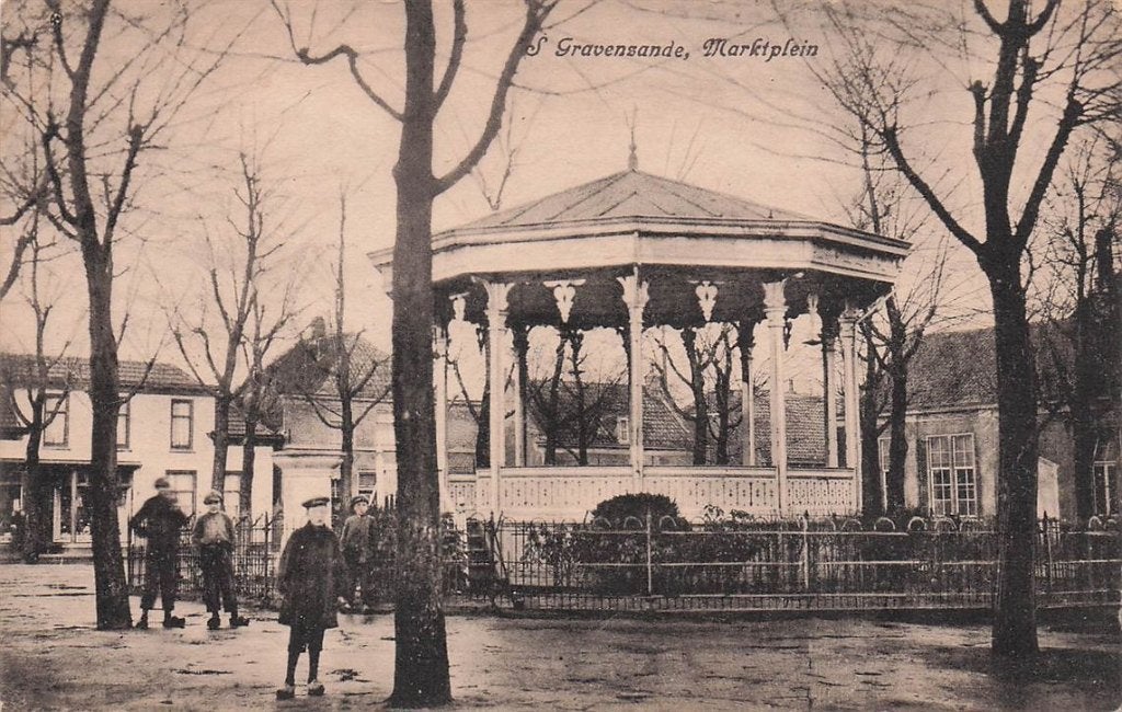 703-308-047 s Gravenzande Marktplein, Verzenden, Voor 1920, Zuid-Holland