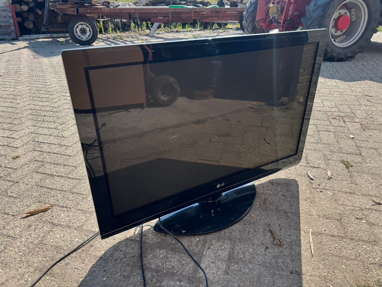 LG 42 inch Plasma TV Model 42PG3000 Werkt goed!, Ophalen, 50 Hz, Zo goed als nieuw, 100 cm of meer