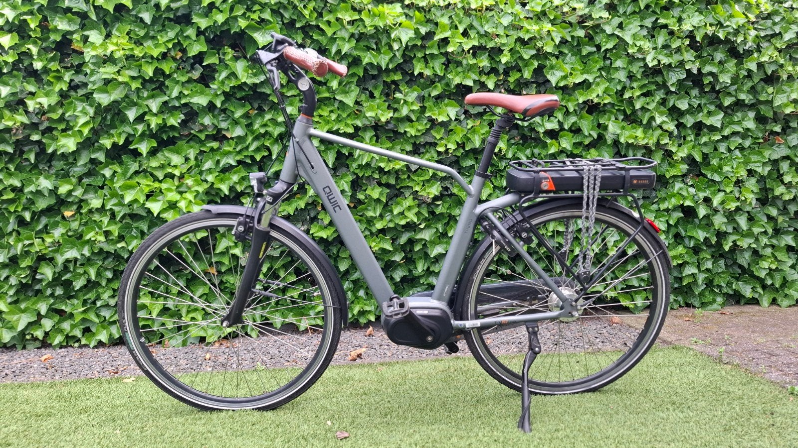 Qwic Trend elektrische fiets - Maat L (54-56 cm), Ophalen, Qwic, Gebruikt, 50 km per accu of meer