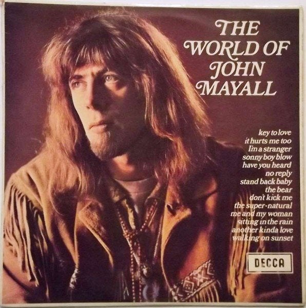 LP - John Mayall – The World Of John Mayall, 1960 tot 1980, Inclusief binnenhoes, Ophalen of Verzenden, Zo goed als nieuw