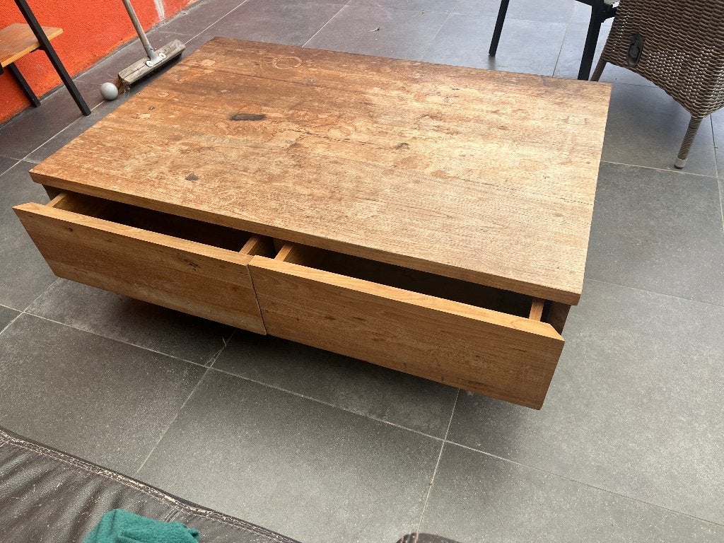 Salontafel, Ophalen, Gebruikt, 100 tot 150 cm, 50 tot 100 cm