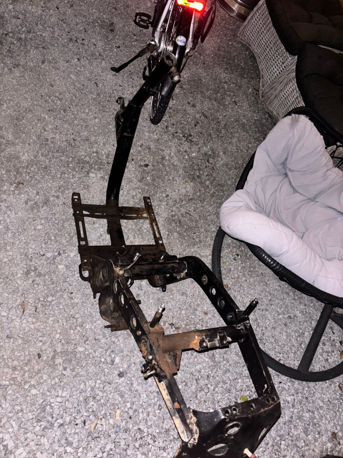 Piaggio skipper frame duits met papieren, Ophalen of Verzenden, Gebruikt, Frame, Piaggio