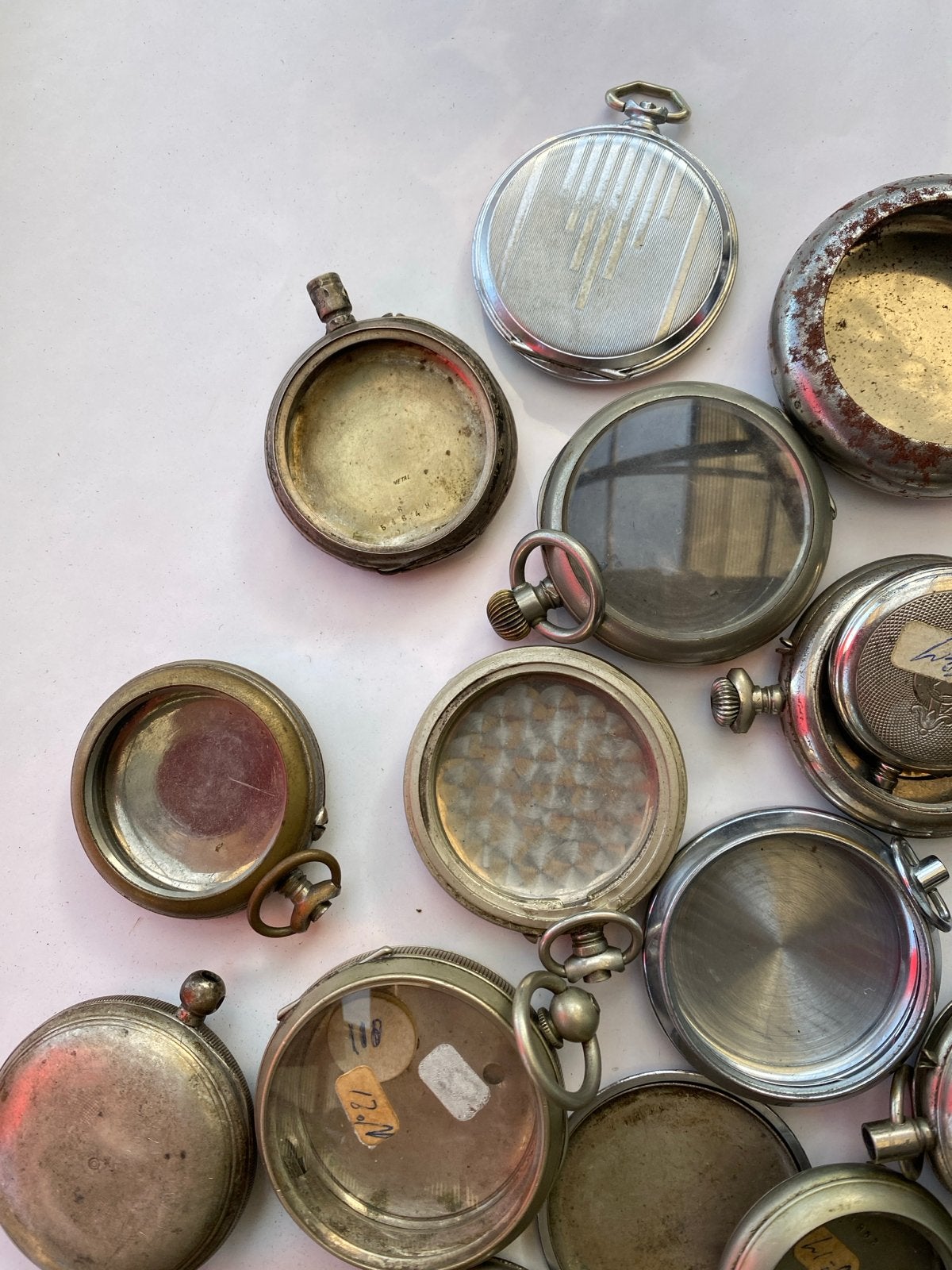 Zakhorloge kasten - geen goud of zilver, Sieraden, Tassen en Uiterlijk, Overige merken, Overige materialen, Zakhorloge, Ophalen of Verzenden