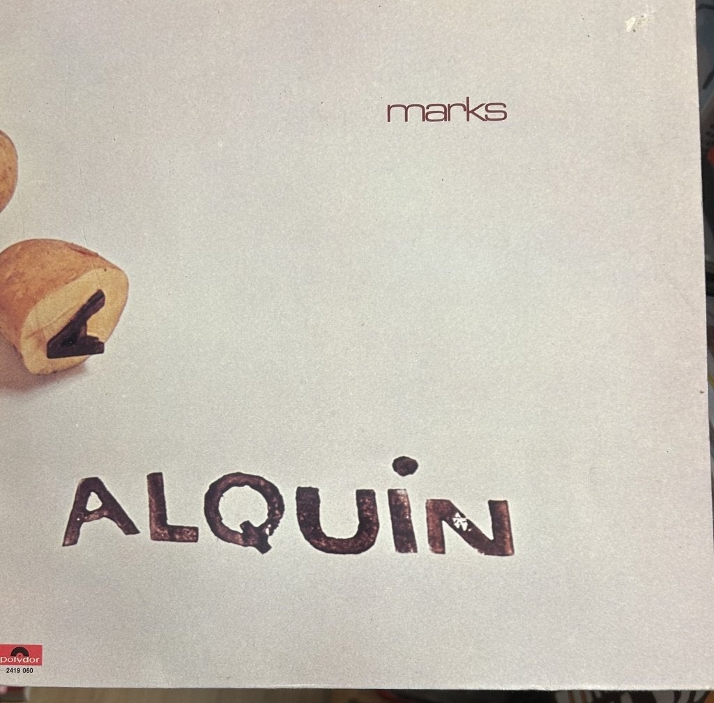 Alquin: Marks (lp), Ophalen of Verzenden, Zo goed als nieuw, 12 inch, Poprock