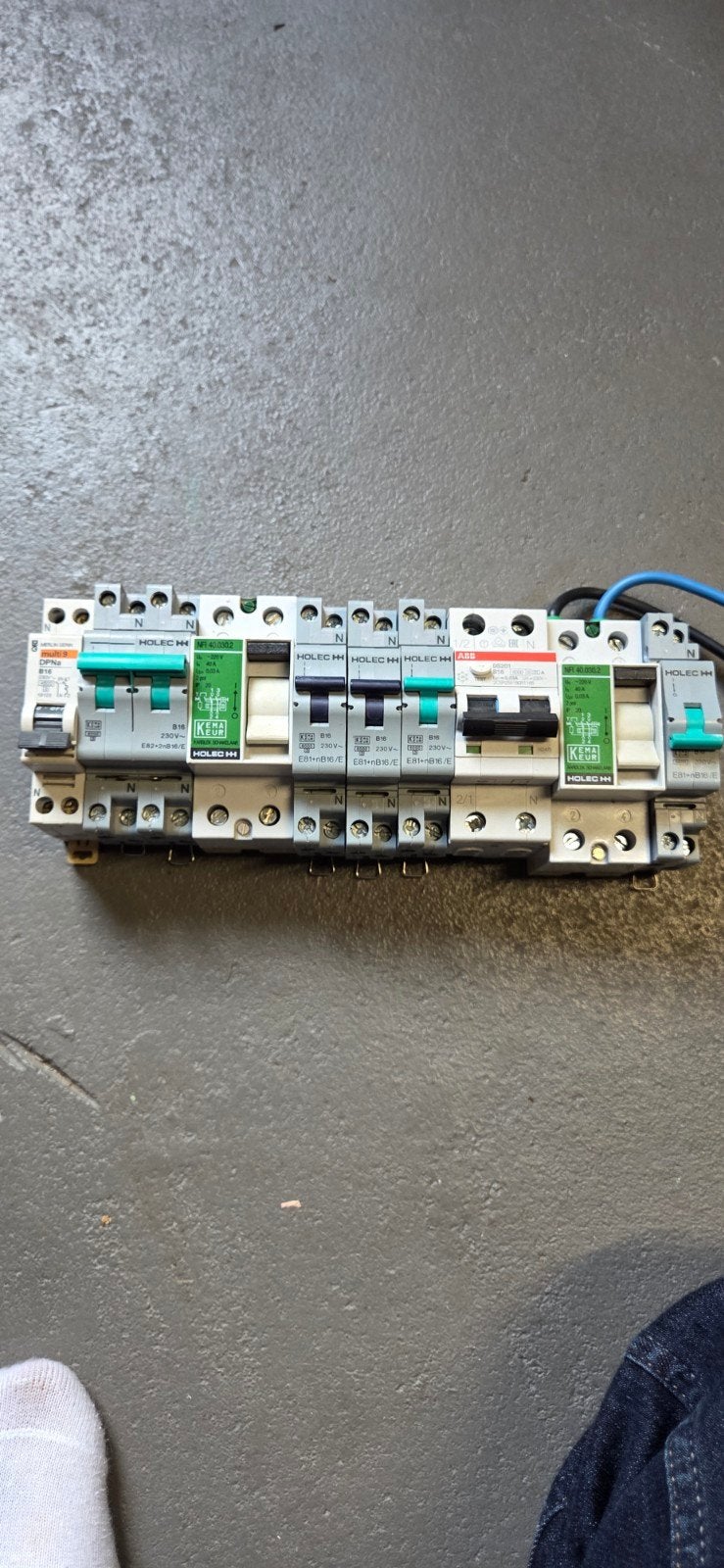 elektrische componenten: aardlekschakelaars, Ophalen of Verzenden, Gebruikt, ABB, Aardlekschakelaar
