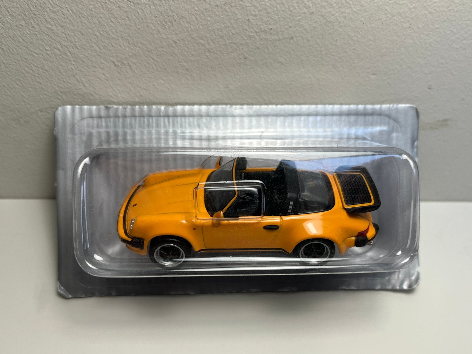 DeAgostini - Porsche 911 Turbo Targa - Schaal 1:43, Hobby en Vrije tijd, Ophalen of Verzenden, Zo goed als nieuw, Auto, Overige merken