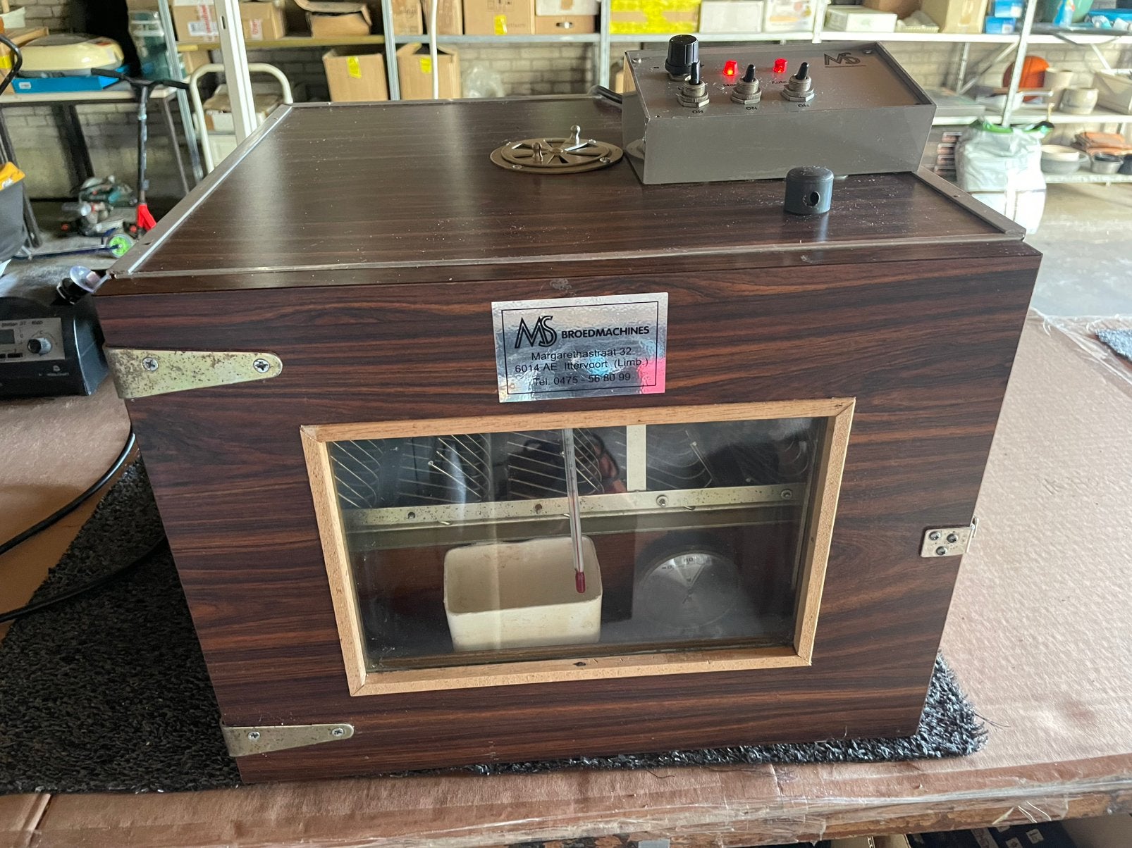 Broedmachine ms 35 automaat, Dieren en Toebehoren, Ophalen, Zo goed als nieuw, Broedmachine