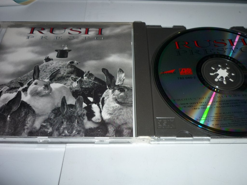 Rush - Presto CD (Classic Rock), Inclusief boekje, Ophalen of Verzenden, Album, Progressive Rock