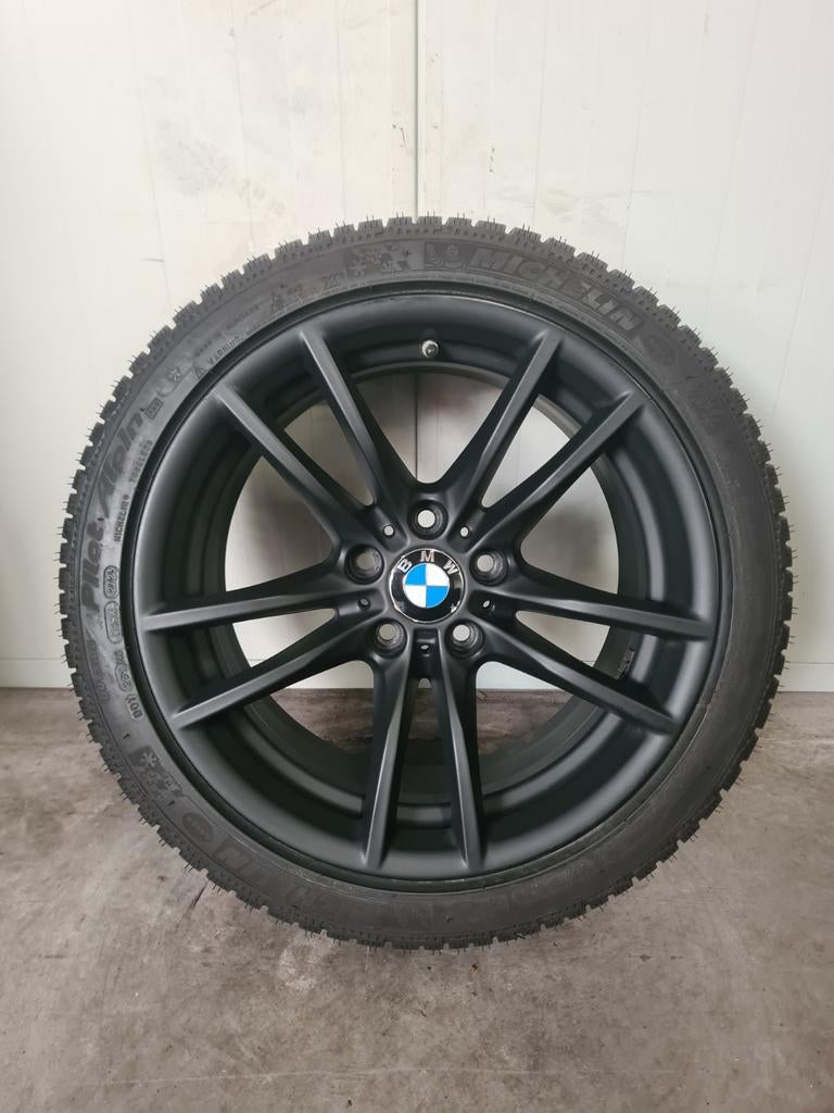 18' BMW M3 M4 Styling 640M met winterbanden 8mm & 7.2mm, Auto-onderdelen, Banden en Velgen, 18 inch, Banden en Velgen, 235 mm