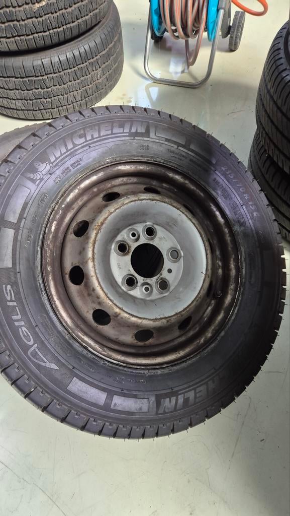 Reservewiel / Velg 15 inch Fiat Ducato Camper 5 x 118mm, Auto-onderdelen, Banden en Velgen, Ophalen, 15 inch, Banden en Velgen