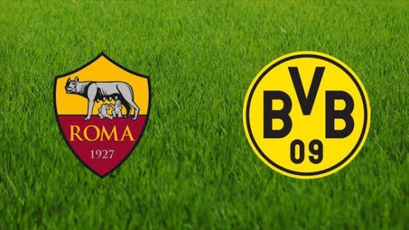 Bvb-AS roma 4 tickets naast elkaar noord tribune, Twee personen