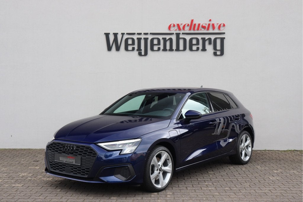Audi A3 Sportback 40 TFSI e S-line eHybrid Leder Camera Carp, Auto's, Audi, Bedrijf, Te koop, A3, ABS, Achteruitrijcamera, Airbags