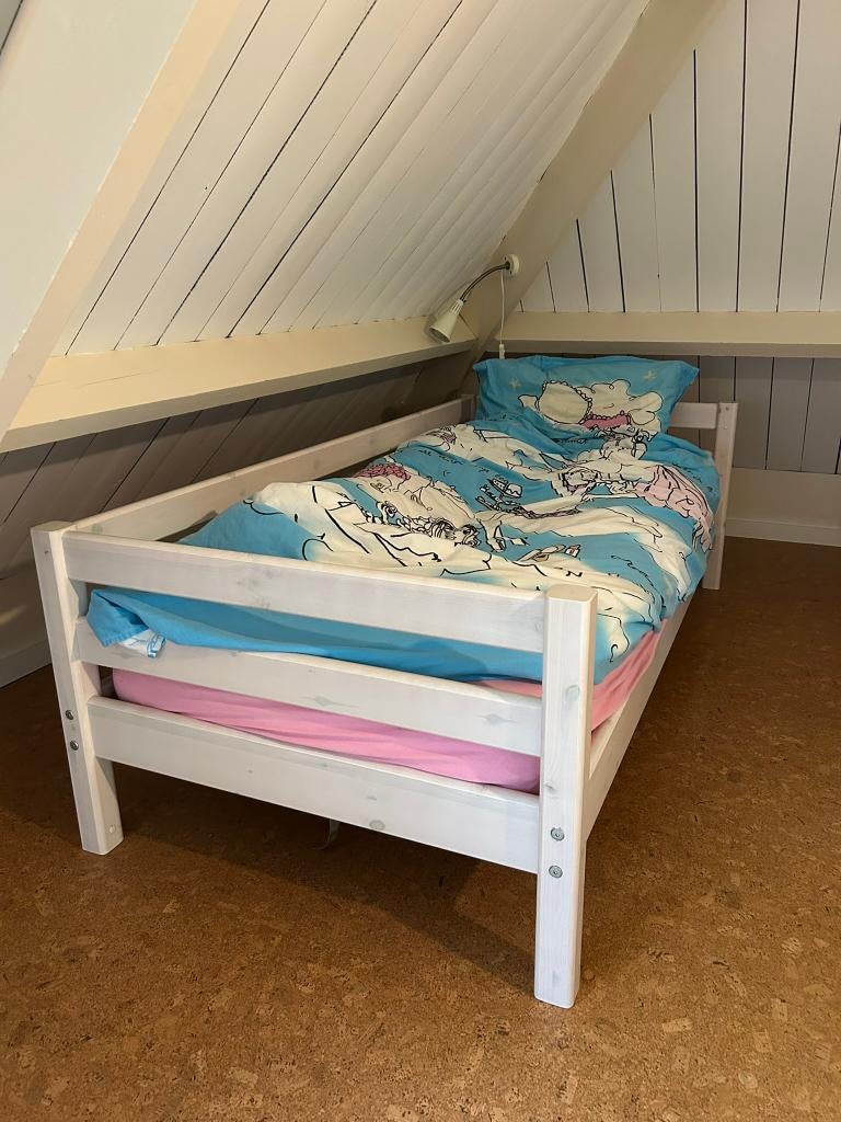 Flexa kinderbed 200x90, Kinderen en Baby's, Kinderkamer | Bedden, 85 tot 100 cm, Gebruikt, 180 cm of meer, Ophalen