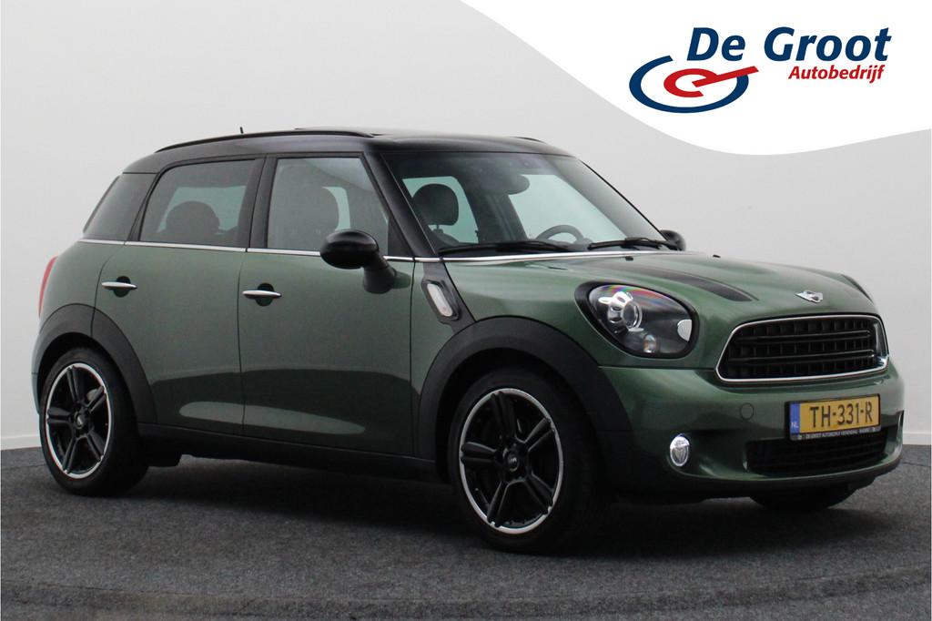 MINI Countryman 1.6 Cooper Chili Leer, Panoramadak, Trekhaak, Gebruikt, 122 pk, Leder, Bedrijf
