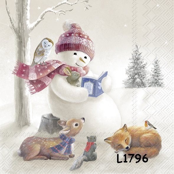 Servetten decoupage/bullet journal * bedtime story L1796, Verzenden, Nieuw