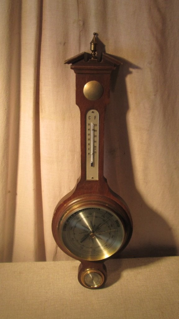 Leuke Retro Barometer, Ophalen of Verzenden, Zo goed als nieuw, Barometer