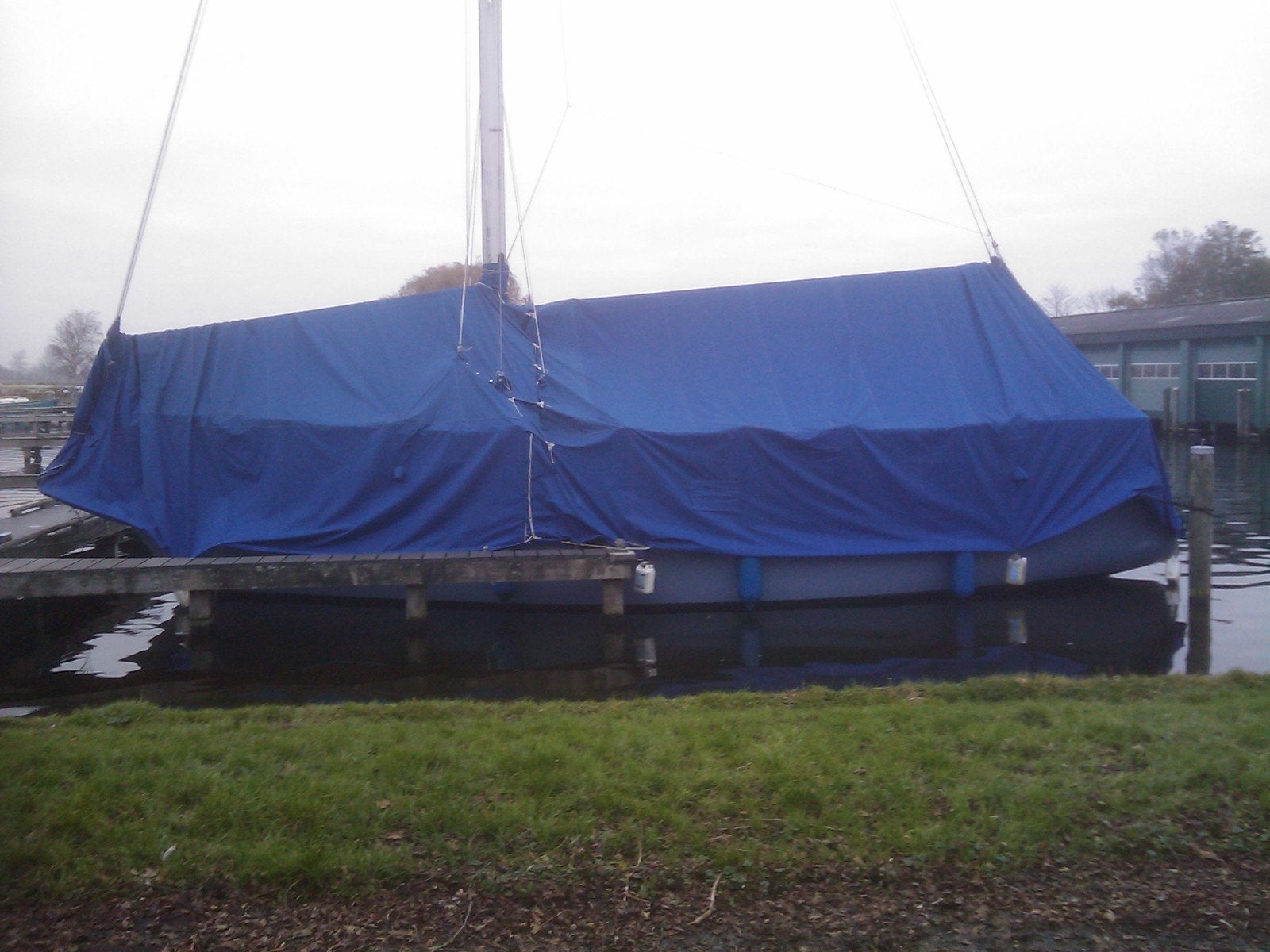 wintertent winterkleed dekkleed zeiljacht 12-14 m, Watersport en Boten, Ophalen, Minder dan 15 m²