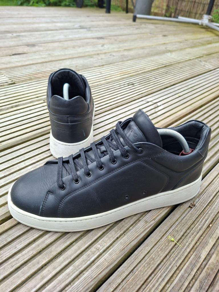 ETQ Zwarte Sneakers - Maat 43, Onbekend, Zwart, Ophalen of Verzenden, Sneakers of Gympen