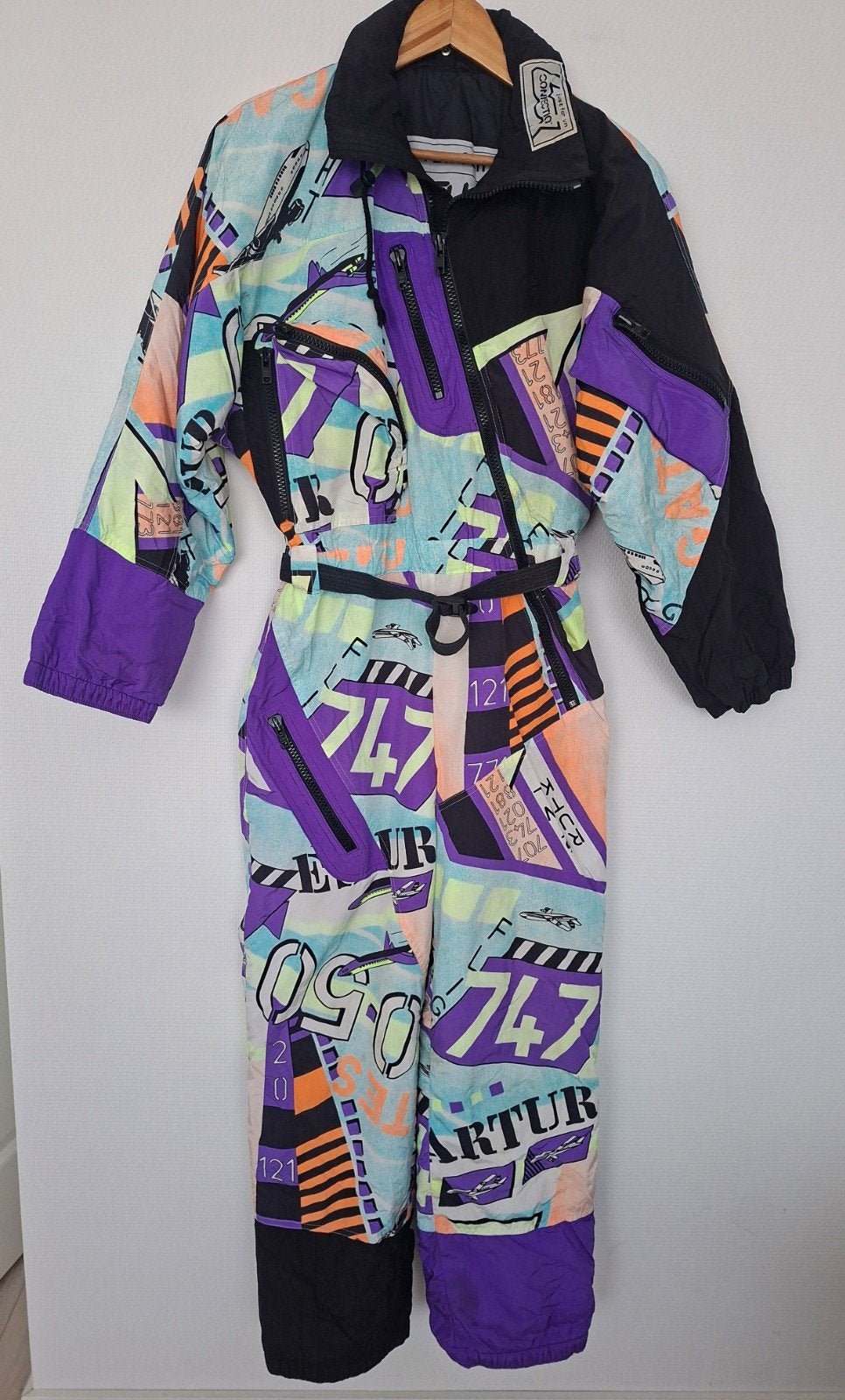 vintage skipak 36/38 retro fout après-ski klunen, Kleding | Dames, Ophalen of Verzenden, Gedragen, Maat 36 (S), Roze