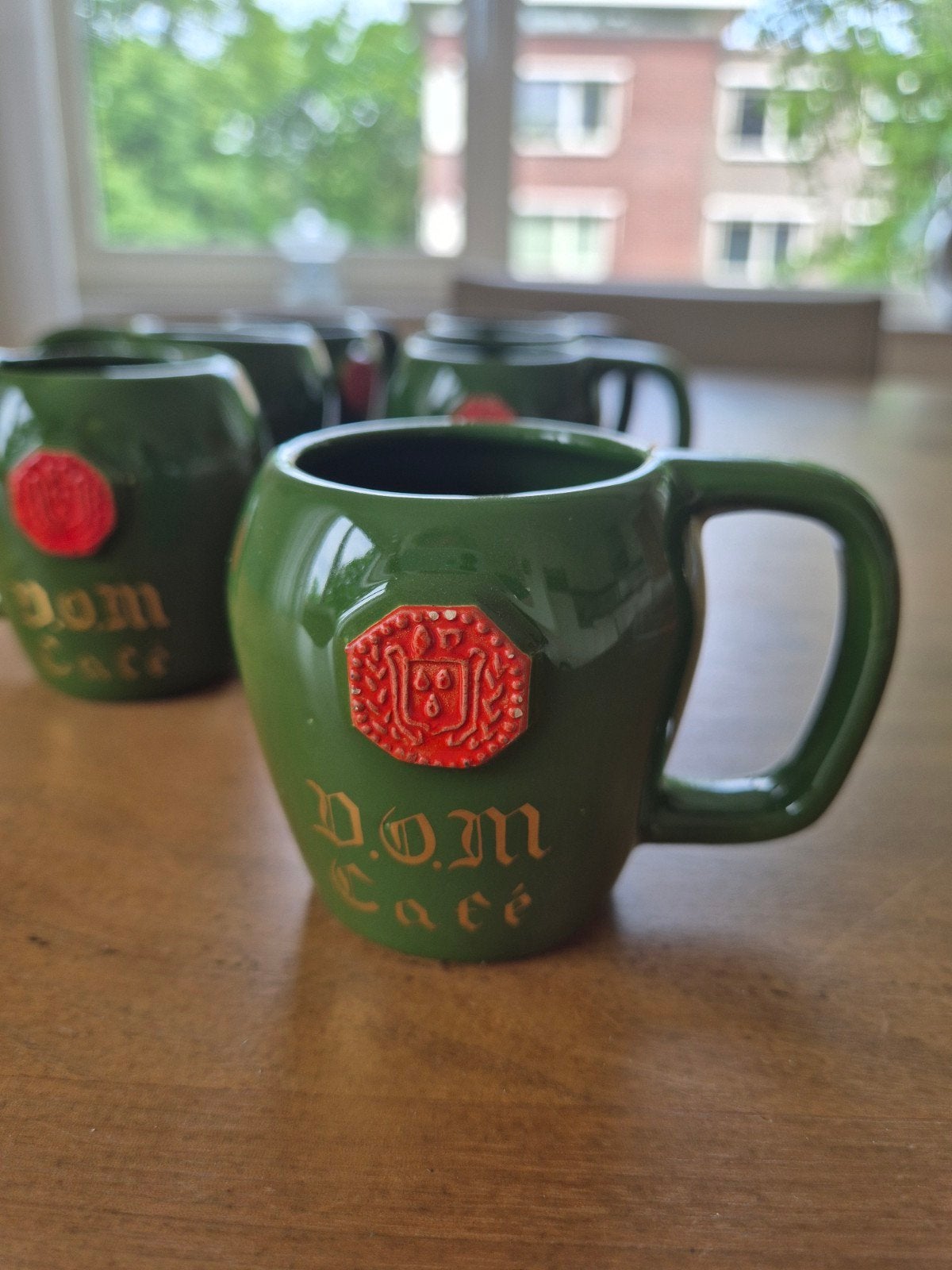 Set van 6 DOM Benedictine koffiekopjes - SIPA France, Ophalen of Verzenden