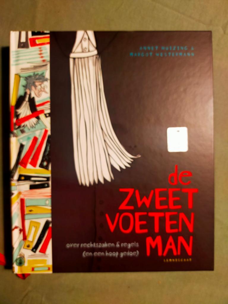 De zweetvoetenman - over rechtzaken & regels (2017), Ophalen of Verzenden, Alpha, Zo goed als nieuw, HBO