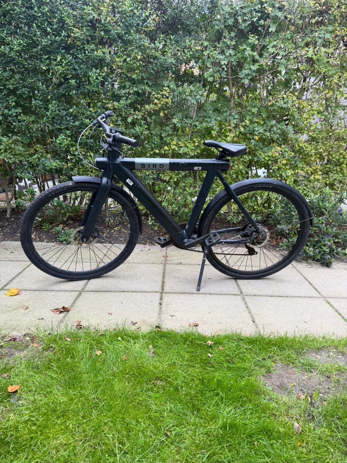 Bird Bike e-bike zwart/grijs goede staat | 2 accu's, Fietsen en Brommers, Minder dan 30 km per accu, Zo goed als nieuw, 51 tot 55 cm