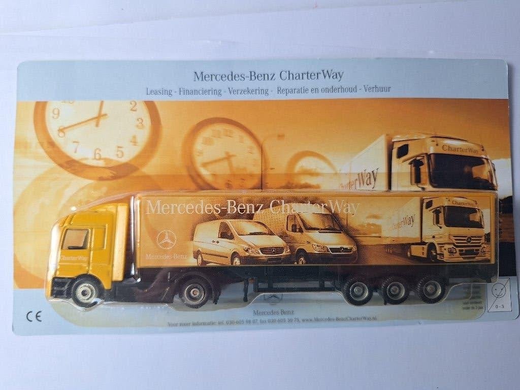 Mercedes Benz Actros truck Charterway, Hobby en Vrije tijd, Modelauto's | 1:87, Ophalen of Verzenden, Nieuw, Bus of Vrachtwagen