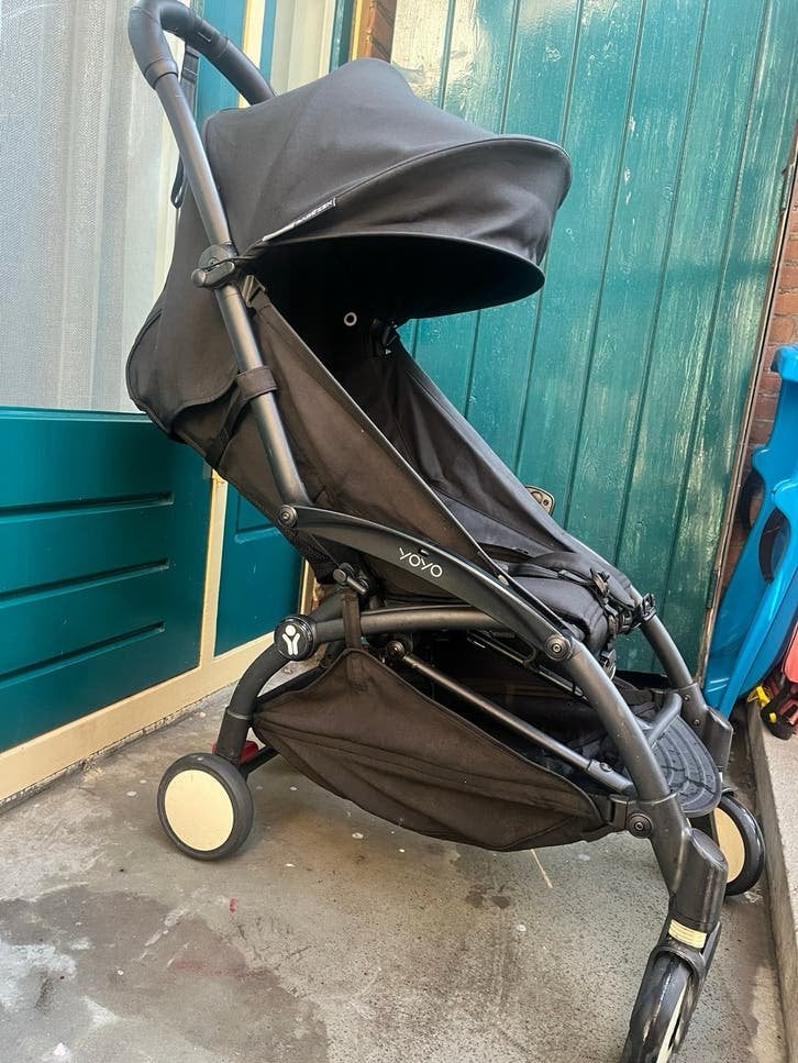 Buggy Yoyo - inc regenhoes en warme orginele voetenzak zgan, Ophalen, Gebruikt, Kinderwagen, Overige merken