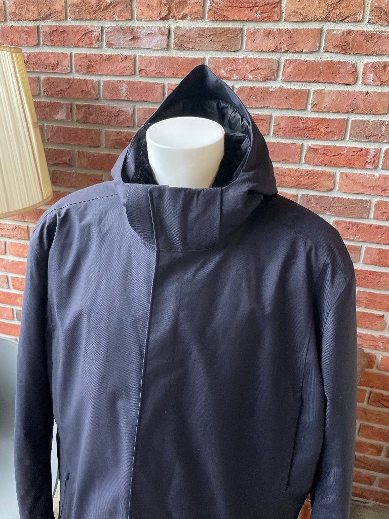 Luxe UBR Heren winter parka jas 3XL XXXL, Blauw, Ophalen of Verzenden, Jas of Mantel, UBR
