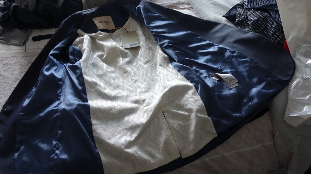 nieuw sjiek MOS MOSH jasje donkerblauw, MOS MOSH, Nieuw, Jasje, Maat 34 (XS) of kleiner