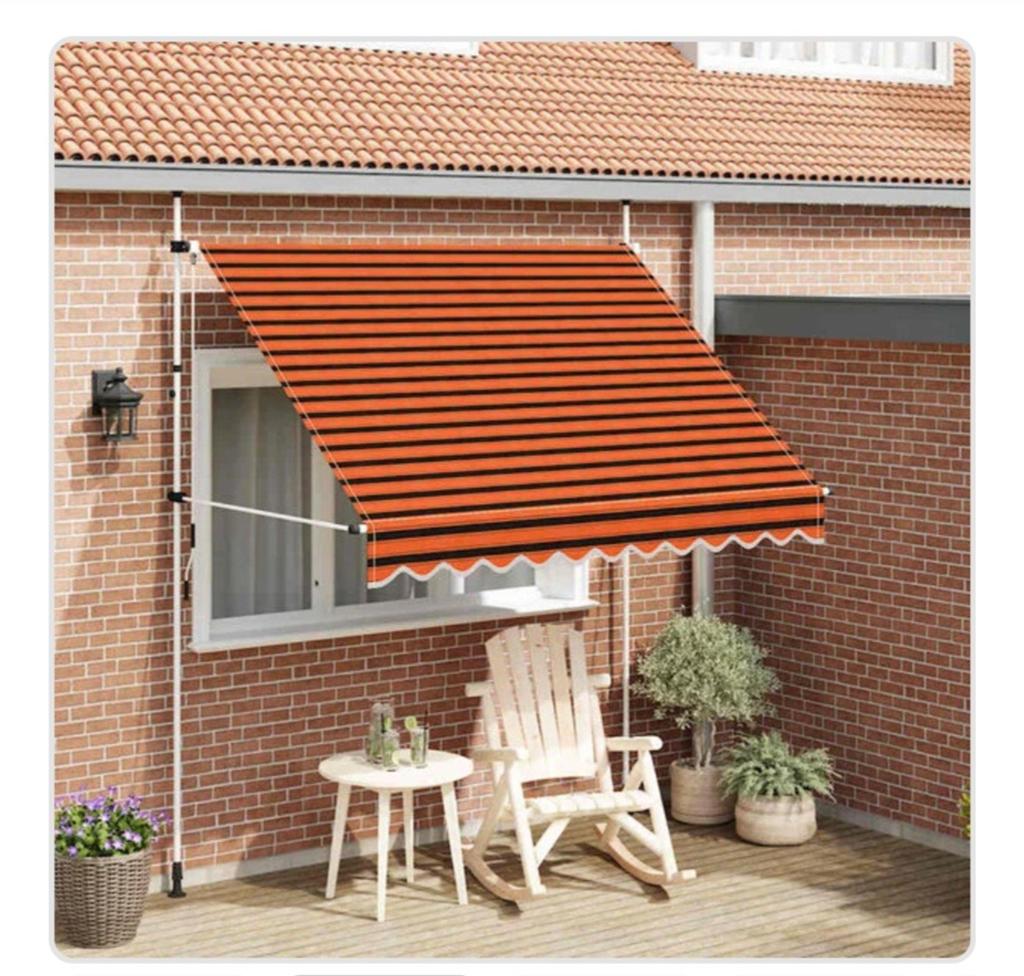 Uittrekbaar Balkonzonnescherm 250x150cm - Zonnescherm, NIEUW, Ophalen, Nieuw, 150 tot 300 cm, 250 cm tot 450 cm