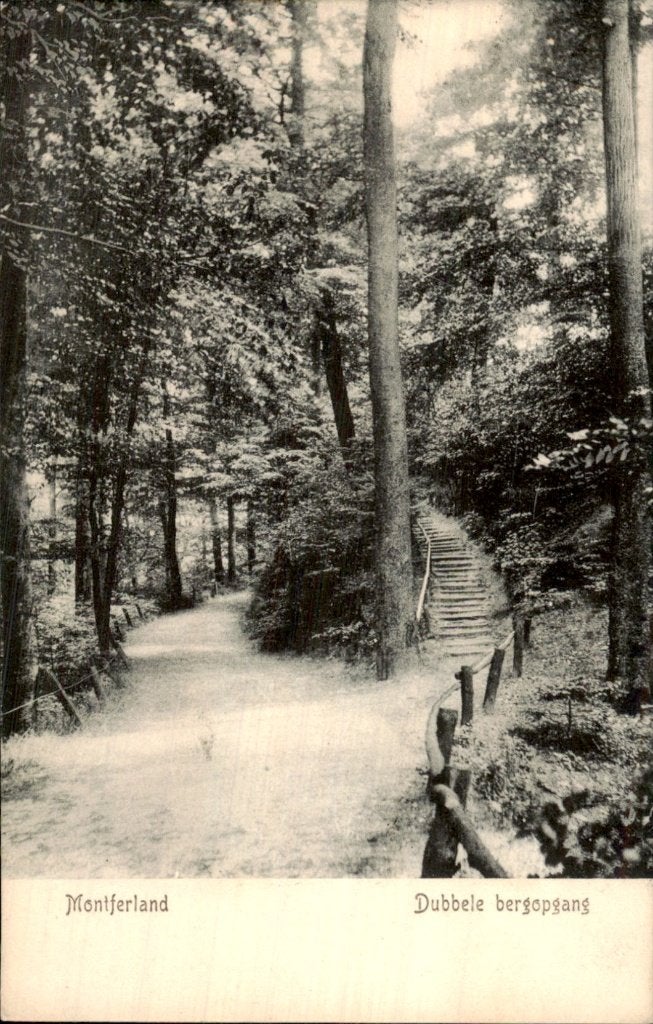Montferland - Bergopgang - Dubbele bergopgang, Ophalen of Verzenden, Voor 1920, Gelopen, Gelderland