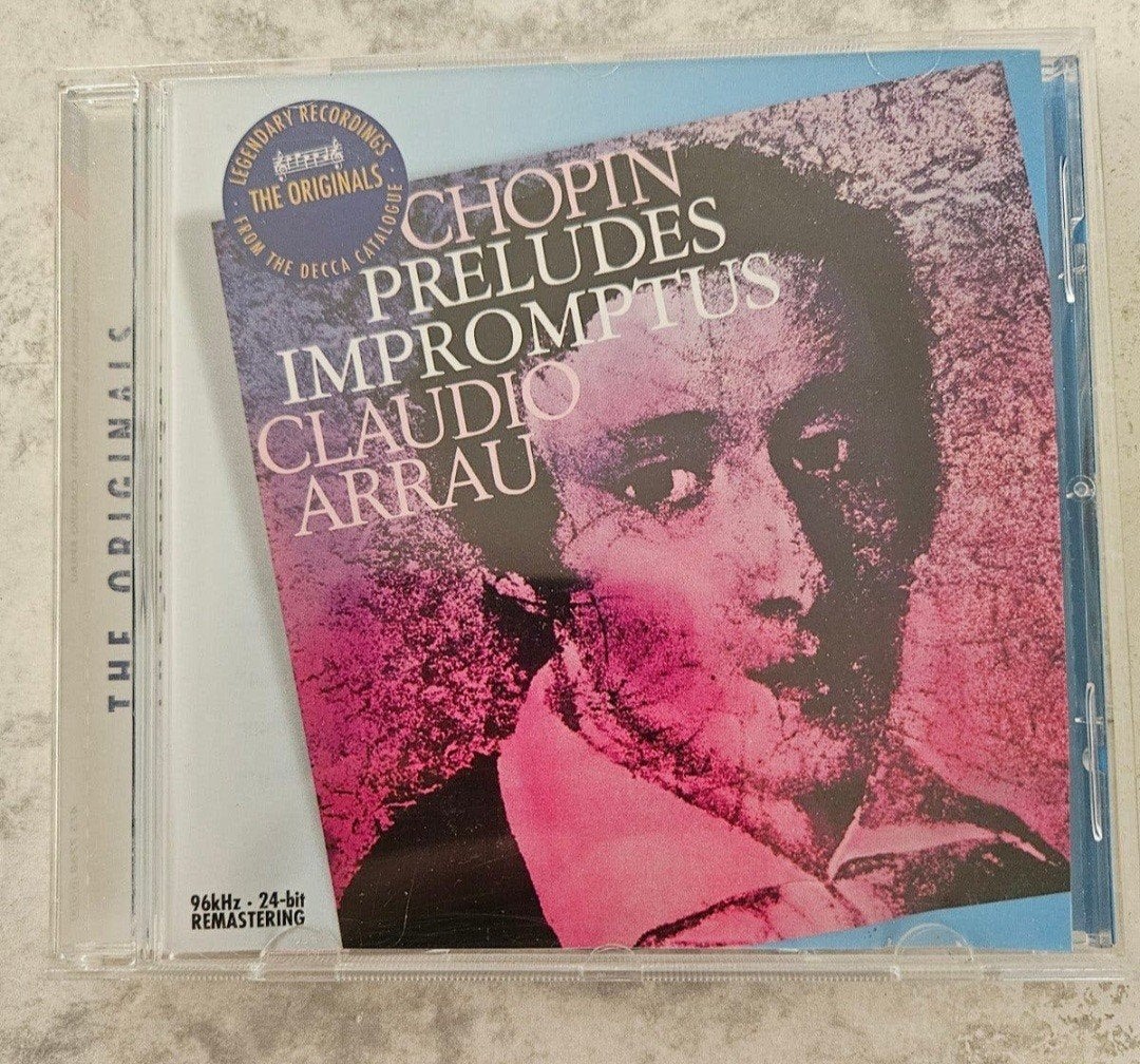 Chopin - Préludes & Impromptus - Claudio Arrau (The Original, Ophalen of Verzenden, Romantiek, Gebruikt, Kamermuziek