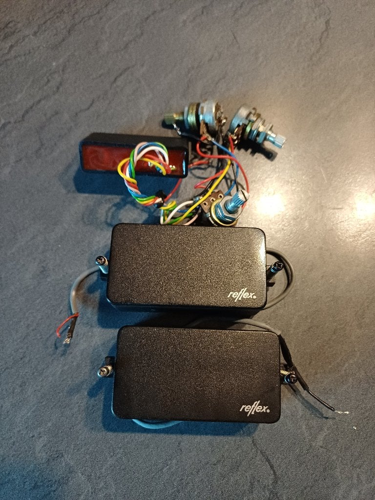Set Reflex passieve pickups