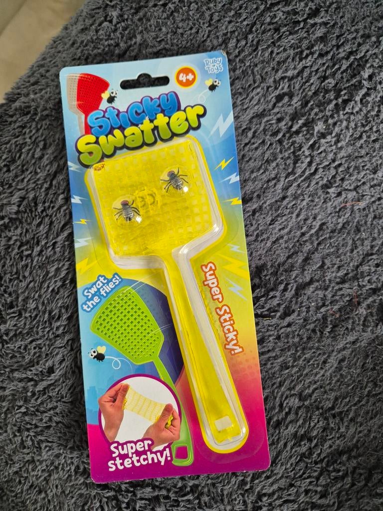 (2) Sticky Swatter, geel (nieuw), Ophalen of Verzenden, Nieuw