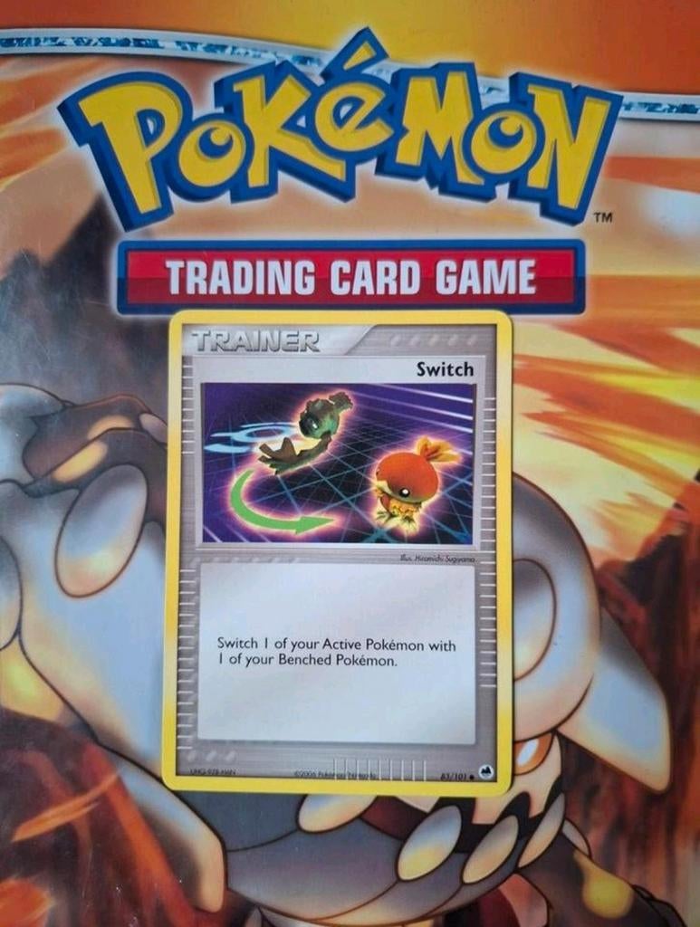 Switch 83/101 Ex Dragon Frontiers pokemon kaart, Ophalen of Verzenden, Gebruikt, Losse kaart