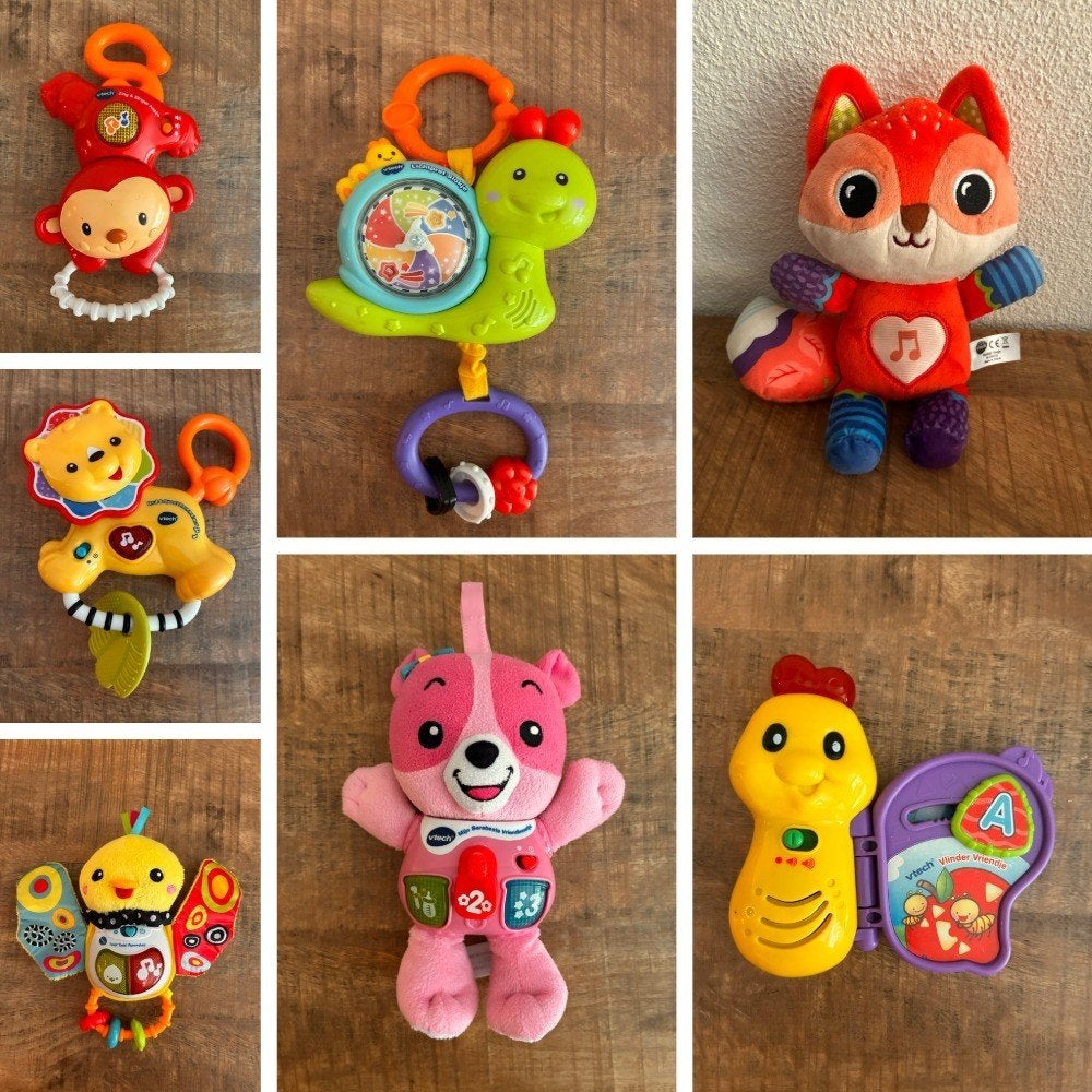 Vtech baby speelgoed in prima staat en ZGAN. Zie foto's., Ophalen of Verzenden, Zo goed als nieuw, 6 maanden tot 2 jaar