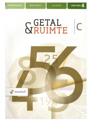 Getal & Ruimte vwo deel 4 Uitwerkingen C, Ophalen of Verzenden, Beta, Zo goed als nieuw