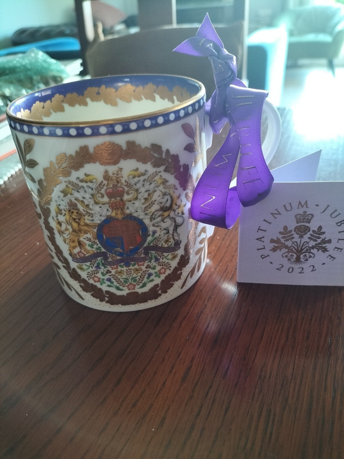 Platinum Jubilee Queen Elizabeth II Mok - 2022, Verzenden, Nieuw, Buitenland, Servies