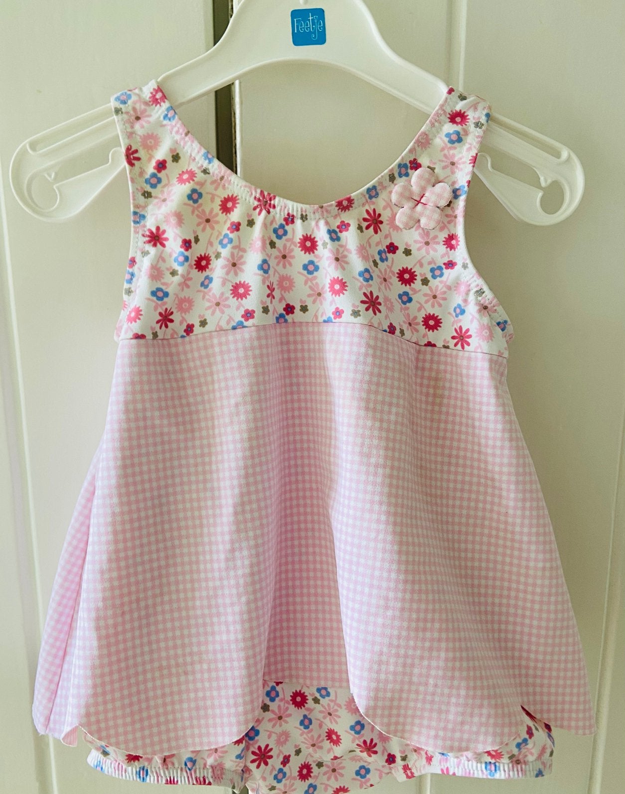 Archimede badpakje 74-80, Kinderen en Baby's, Babykleding | Baby-zwemkleding, Meisje, Badpak, Ophalen of Verzenden, Zo goed als nieuw
