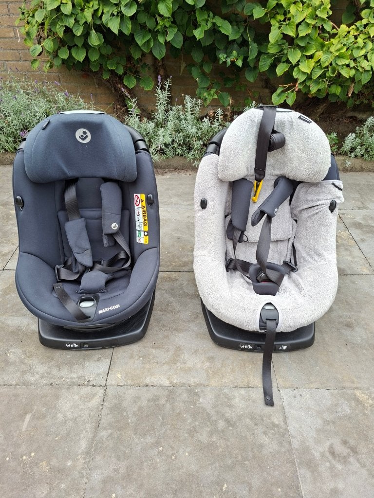 2x Maxi-Cosi axissfix + hoezen., Ophalen, Verstelbare rugleuning, Gebruikt, 15 t/m 36 kg