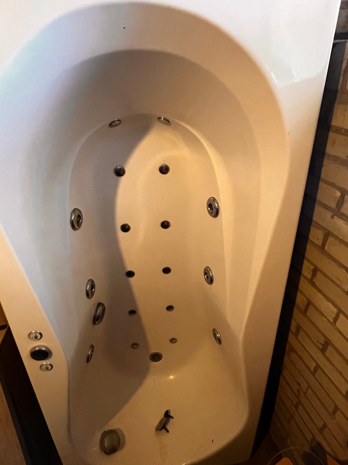 Bad bubbelbad whirlpool 175-80, Ophalen, Gebruikt, Met bad